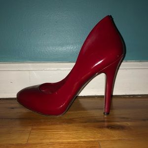 BCBGeneration Red Patent Leather Pumps